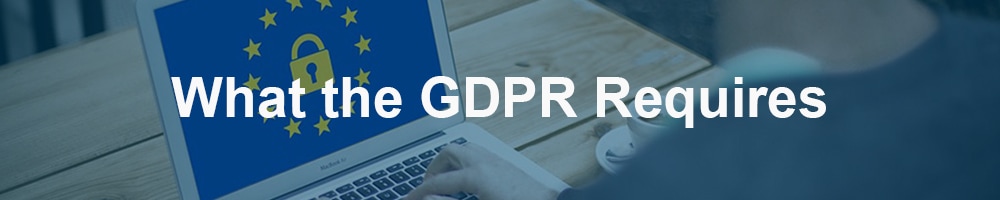 What the GDPR Requires