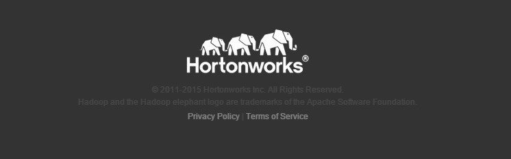 Screenshot of Hortonworks Website Footer