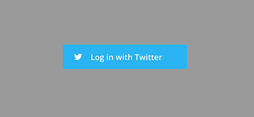 Login with Twitter icon
