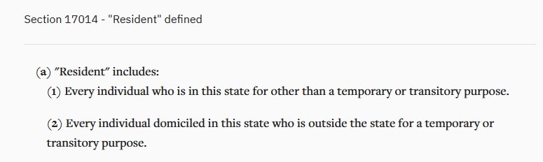California Delete Act: Resident definition
