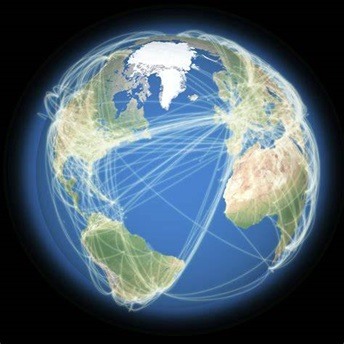 Stock photo of global connections