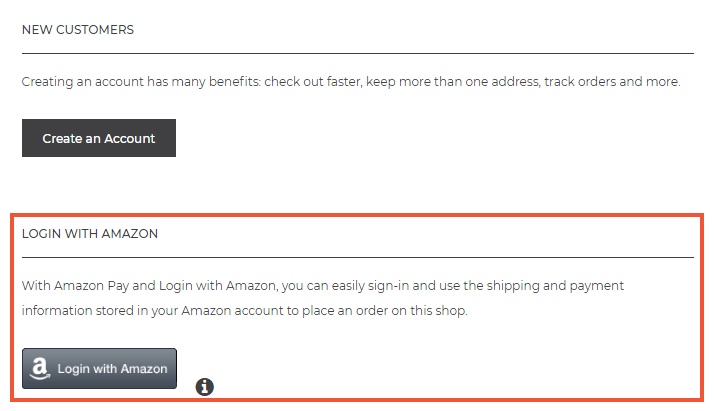 Pharmaca: Login with Amazon screen - highlighted