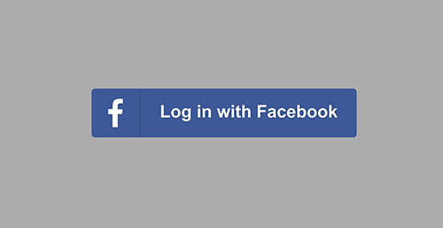 Login with Facebook icon