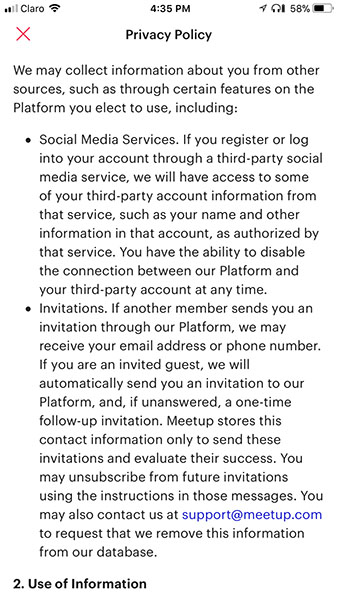 Privacy Policy for Social Login - Privacy Policies