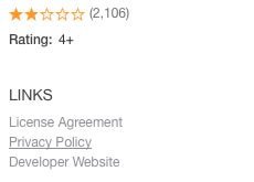 iOS Privacy Policy Link in the App Store