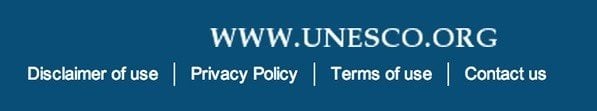Unesco.org Privacy Policy Link In Footer