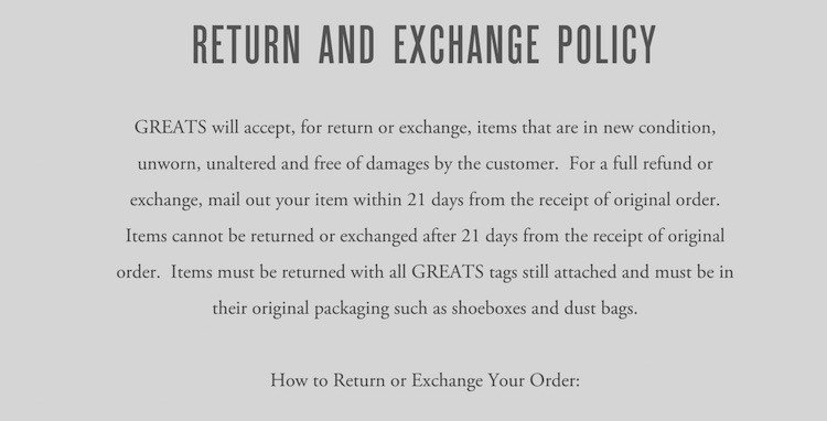 How To Write An Ecommerce Return Policy (Template + Examples)